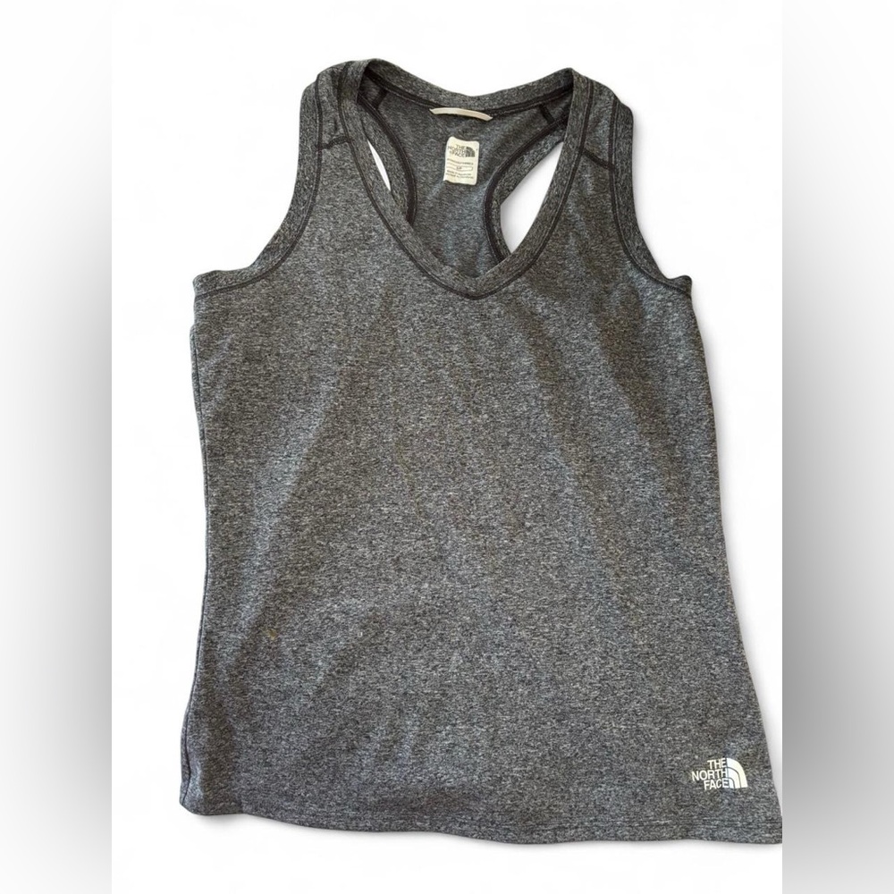The North Face Gray Fitted Tank Top